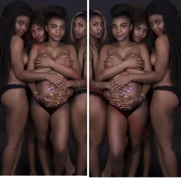 Creative or tacky? What Do You Think Of This Pregnancy Photoshoot